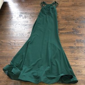 Beautiful long green dress